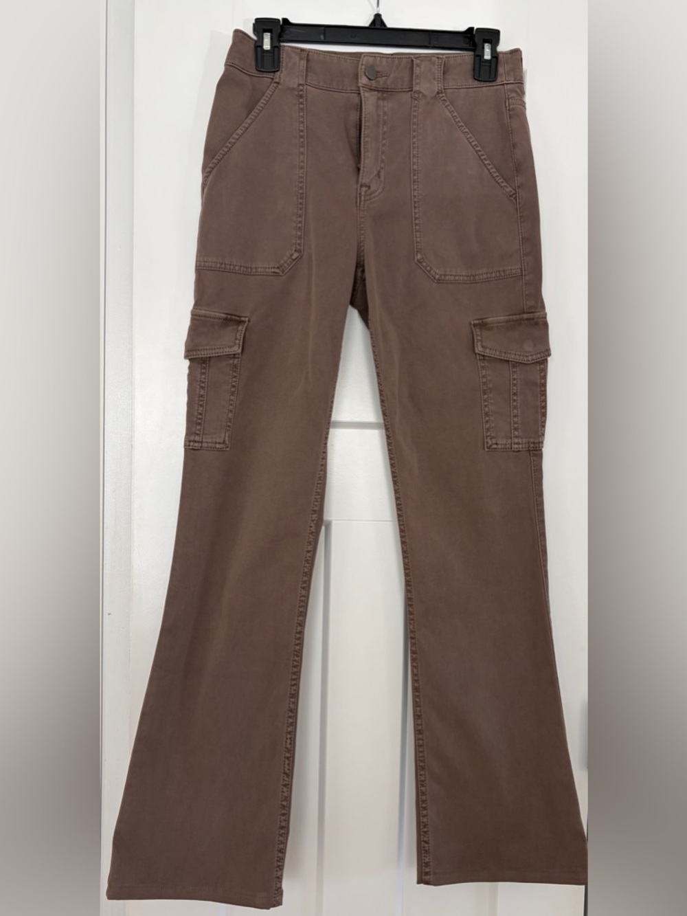 Sanctuary Brown Flare Cargo Jeans Size 28